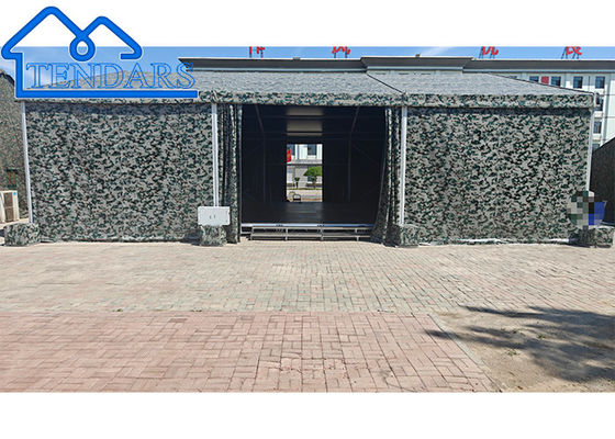 شراء 15x15m خيمة الماركيث الثقيلة المعززة من سبيكة ثلجية حمولة 850g / m2 نسيج ثقيل للاستخدام الصناعي تصنيع عبر الإنترنت
