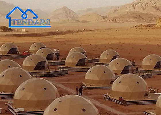 شراء خيمة قبة جيوديسيكية مخصصة حفلة جيوديسيكية تجارية كبيرة في الهواء الطلق خيام تجميل فاخرة online manufacture