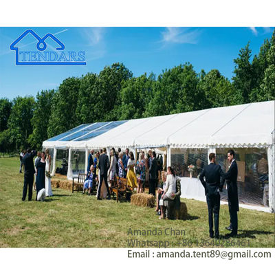 شراء خصيص15x30m أبيض حفلات في الهواء الطلق خيام العرس الكبيرة خيام الزفاف ل 200 300 500 800 شخص الأحداث الحفلة online manufacture