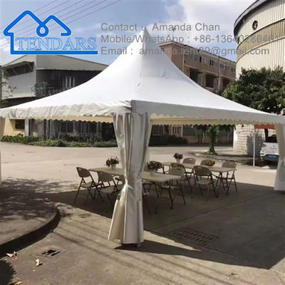 شراء غطاء PVC في الهواء الطلق غطاء الألومنيوم المعرض خيام الباغودا لحفلات الزفاف والمعرض التجاري وما إلى ذلك online manufacture
