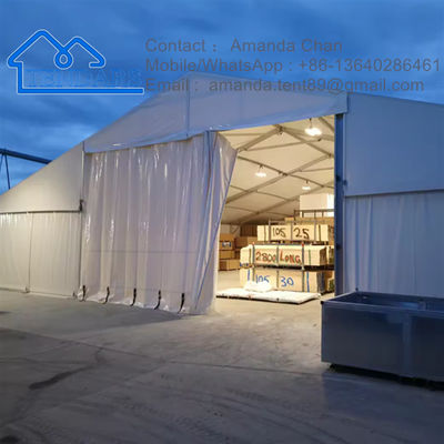 شراء سعر المصنع غطاء PVC في الهواء الطلق مع خيمة تخزين كبيرة للمستودع والمرآب للبيع online manufacture