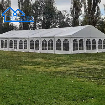 شراء فخامة ثقيلة للعمل في الهواء الطلق حسب الطلب الألومنيوم الكبير سبائك الإطار خيمة الزفاف online manufacture