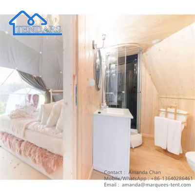 شراء عبارة عن خيمة من نوع PVC Dome Trade Show Tent Camping Resort خيمة مع باب مستدير للفندق online manufacture