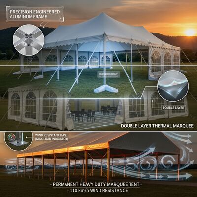 شراء حفل إطلاق المنتج خيام العرض A-Frame مقاوم للماء ABS الجدار الصلب لوحة الحدث تصنيع عبر الإنترنت