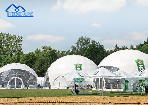 خيمة القبة التجارية الخارجة للشتاء المائية مع غطاء PVC