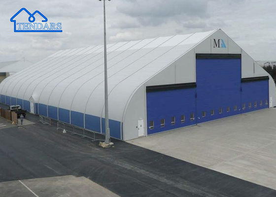 غطاء PVC الصناعي الخروج المنحني الخيام الإطار الألومنيوم هيكل قوي للتخزين حفل زفاف