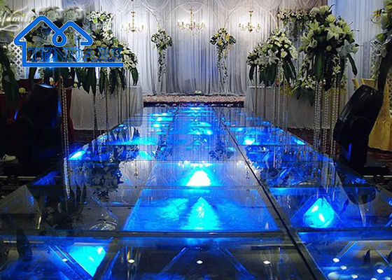 ألومنيوم مخصص للمسرح 3D LED مرآة لا نهائية