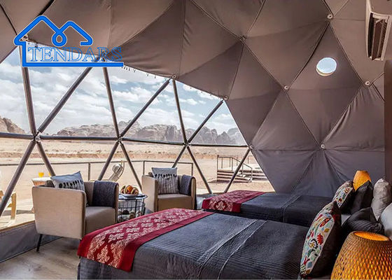 فندق تصميم جديد القبة البوليكربونات خيمة غلامبينغ المعدلة المسبقة تصميم الكمبيوتر الكريستالي القبة الفقاعة البيت للمنتجع