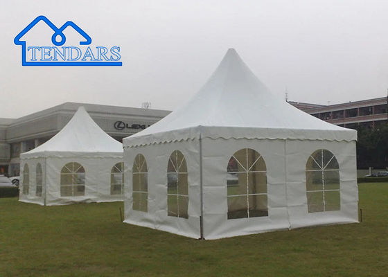 3X3 5X5 6X6 الفولاذ الألومنيوم بيضاء Pvc الباغودا خيمة الشرفة للحفلات، الحدث، المعرض، الزفاف، الرياضة الخ