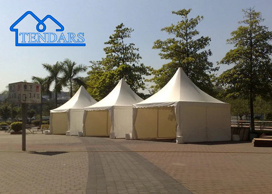 تصميم جديد للخارج سبيكة الألومنيوم غطاء PVC صغير خيمة الباغودا لحفلة الزفاف السعر الرخيص