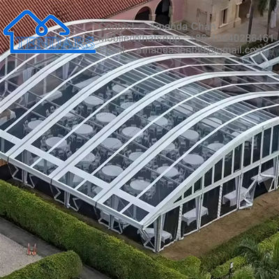 خارج مخصص جديد زفاف شفاف حفل زفاف خيمة لخيمة سرادق الحدث