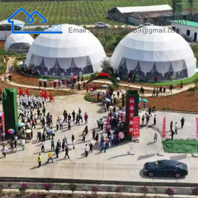عطلة عبارة عن خيمة قبة تجارية قابلة للتصميم