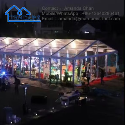 10x20m الساحة سبائك الألومنيوم مقذوف الضغط بشدة 6061 / T6 خيمة سرادق الحزب نظام المرساة الأوروبي القياسي