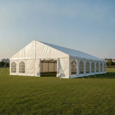Fire Retardant B1 M2 Certified Party Marquee Tent DIN 4102 Tested PVC Fabric European Public Event Canopy Structure